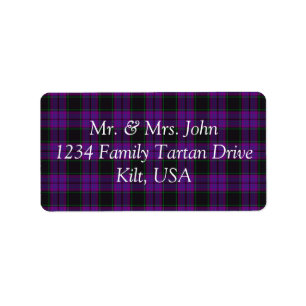 Laird Tartan Label