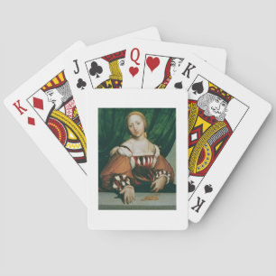 Lais Corinthiaca, 1526 (oil on limewood) Playing Cards