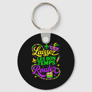 Laissez Les Bon Temps Rouler Design Key Ring