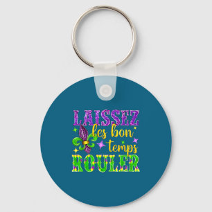 Laissez Les Bon Temps Rouler Design Key Ring