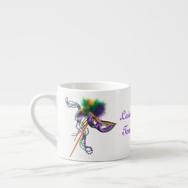 Laissez Les Bon Temps Rouler! Espresso Cup (Left)
