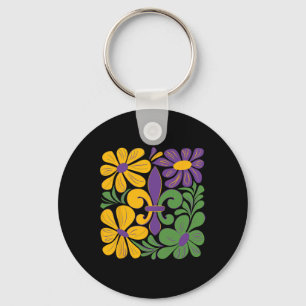 Laissez Les Bon Temps Rouler Funny Boho Coquette M Key Ring