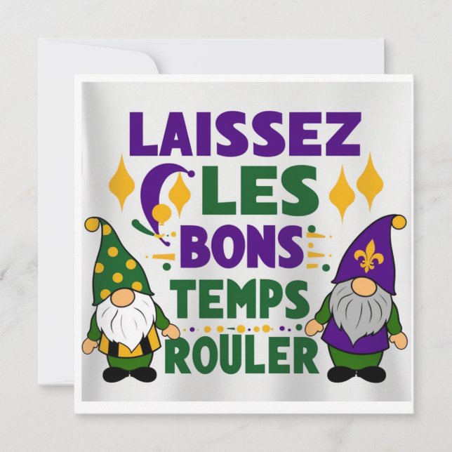 Laissez Les Bons Temps Gras festival (Front)