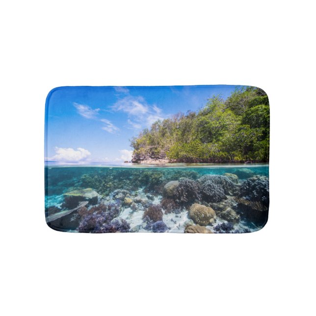 Laja Ampat Underwater 2 Bath Mat (Front)