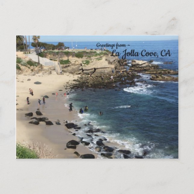 LaJolla Cove, California Postcard (Front)