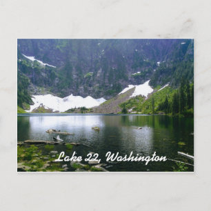 Lake 22, Washington postcard
