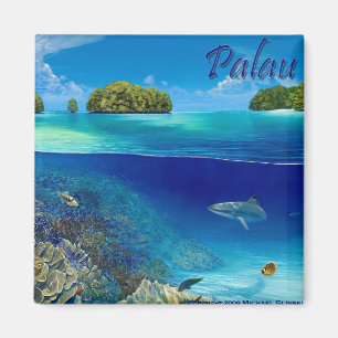 Lake 3 by Michael Glinski Magnet