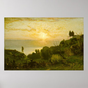 Lake Albano - George Inness Fine Art Poster