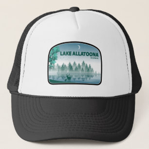 Lake Allatoona Georgia Deer Trucker Hat