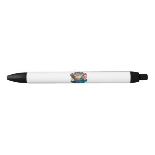 Lake America 2026 Vintage Retro Patriotic Eagle Black Ink Pen