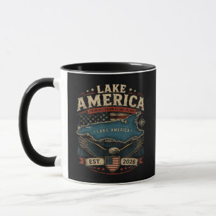 Lake America USA Previously Funny Patriotic Mug