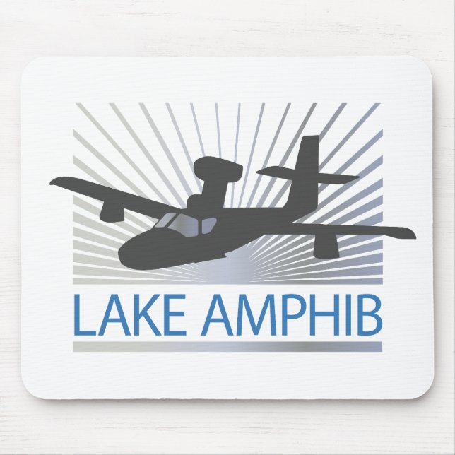Lake Amphib Aviation Mouse Pad (Front)