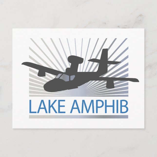 Lake Amphib Aviation Postcard (Front)