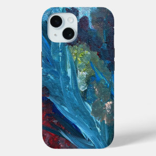Lake and the weeds  iPhone 15 case