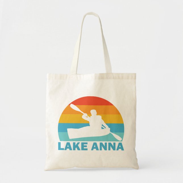 Lake Anna Virginia Kayak Tote Bag (Front)