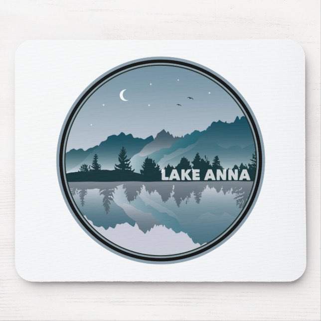 Lake Anna Virginia Reflection Mouse Pad (Front)