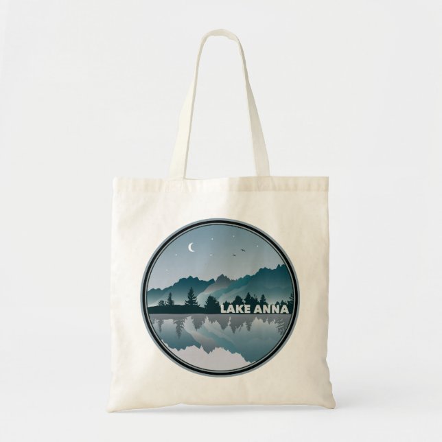 Lake Anna Virginia Reflection Tote Bag (Front)