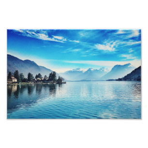 Lake Annecy - Baie de Talloires Print