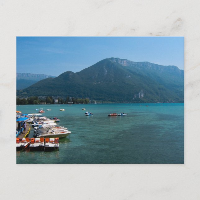 Lake Annecy, France - Postcard (Front)