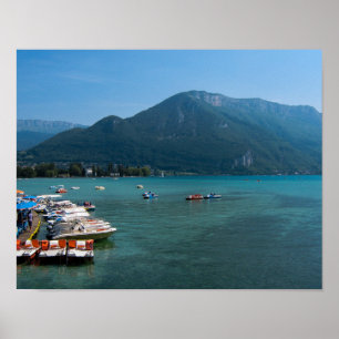 Lake Annecy, France - Poster