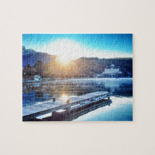 Lake Annecy, Menthon Saint Bernard - Haute-Savoie Jigsaw Puzzle