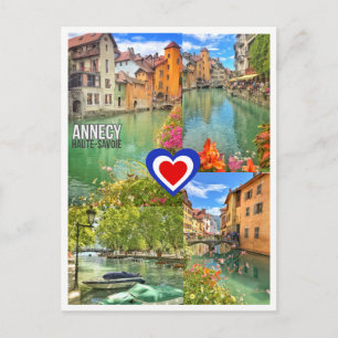 Lake Annecy - Postcard
