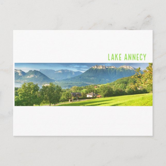 Lake Annecy Postcard (Front)