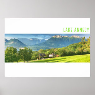 Lake Annecy Poster