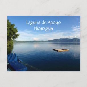 lake apoyo postcard