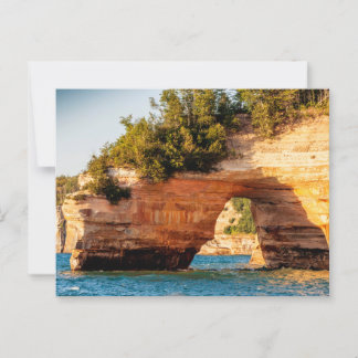 Lake Arch, PIctured Rocks National Lakeshore, MI Postcard