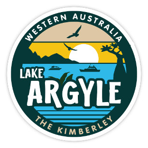 Lake Argyle, Western Australia Sticker
