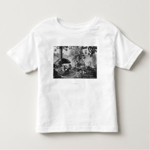 Lake Arrowhead, California Lodge View & Terrace Toddler T-Shirt