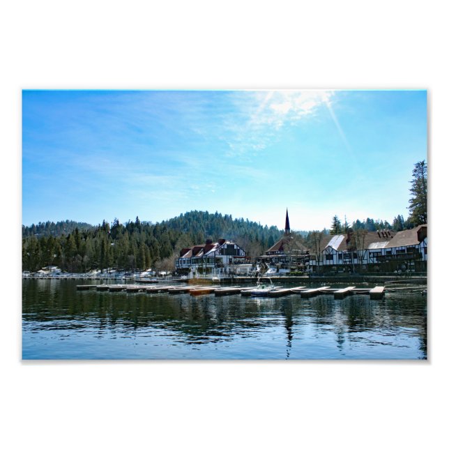 Lake Arrowhead Photo Print (Front)