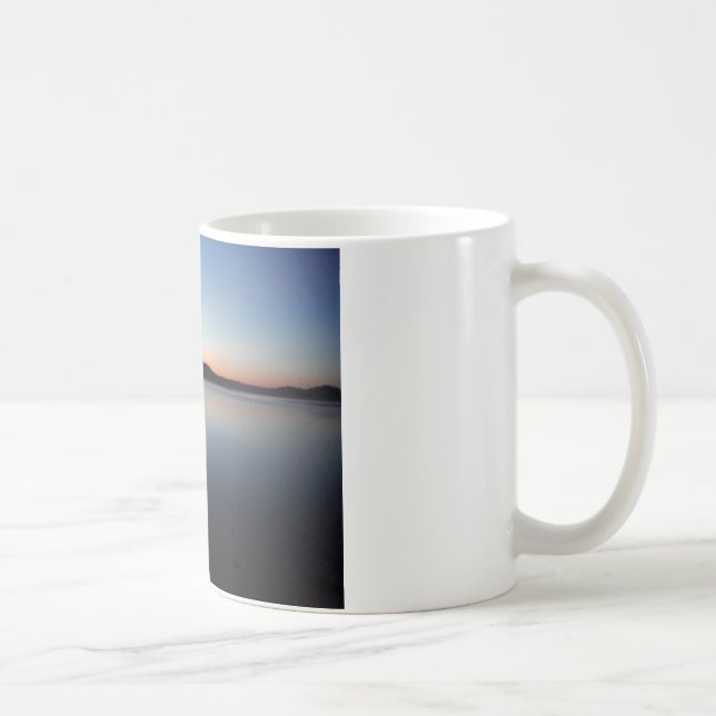 Lake Arrowhead sunset Coffee Mug (Right)