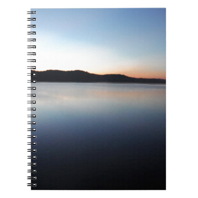 Lake Arrowhead sunset Notebook (Front)