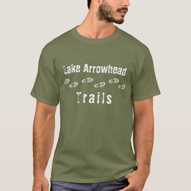 Lake Arrowhead Trails  T-Shirt (Front)