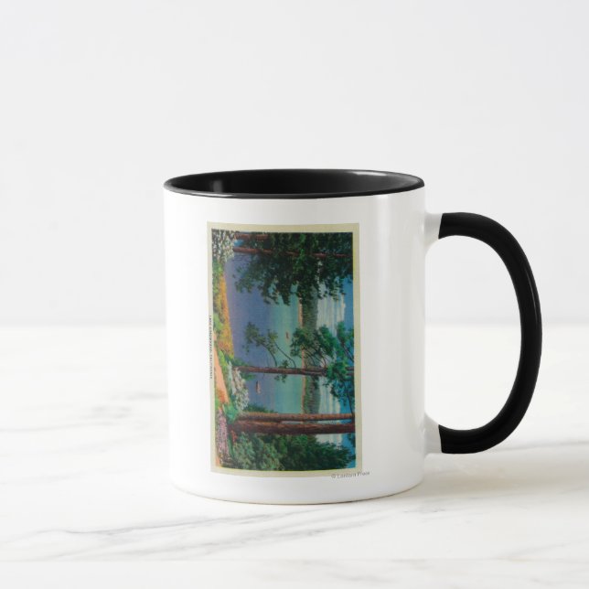 Lake Arrowhead ViewLake Arrowhead, CA 2 Mug (Right)