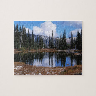 Lake at Mt. Rainier National Park Jigsaw Puzzle