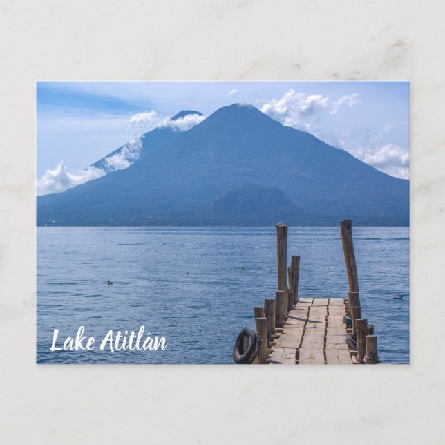 Lake Atitlán Shore Postcard (Front)