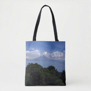 Lake Atitlan Volcanoes Photo Tote Bag