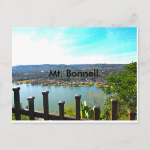 Lake Austin from Mt. Bonnell Postcard