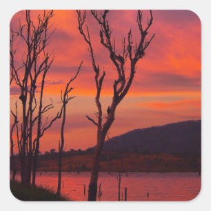 Lake Awoonga sunset sticker