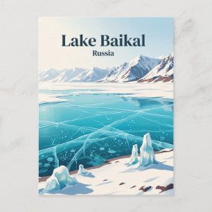 Lake Baikal Russia Postcard