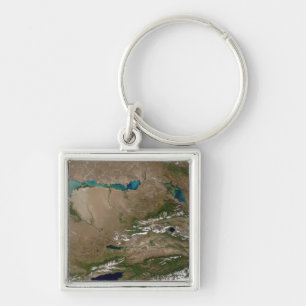 Lake Balkhash in eastern Kazakhstan Key Ring