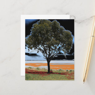 Lake Beeac Solo Tree Paper Sheet