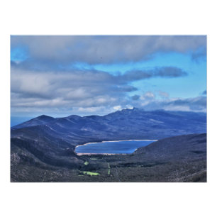 Lake Bellfield from Boroka Lookout Poster