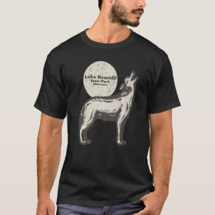 Lake Bemidji State Park Minnesota MN Wolf Moon Vac T-Shirt