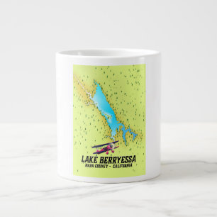 lake berryessa Napa County, California Large Coffee Mug
