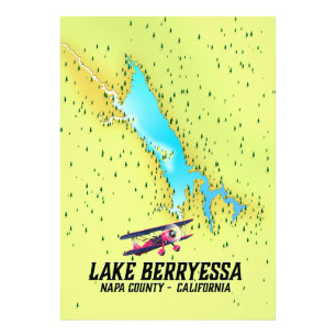 lake berryessa Napa County, California Photo Print