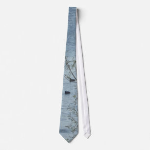 Lake Birds Necktie